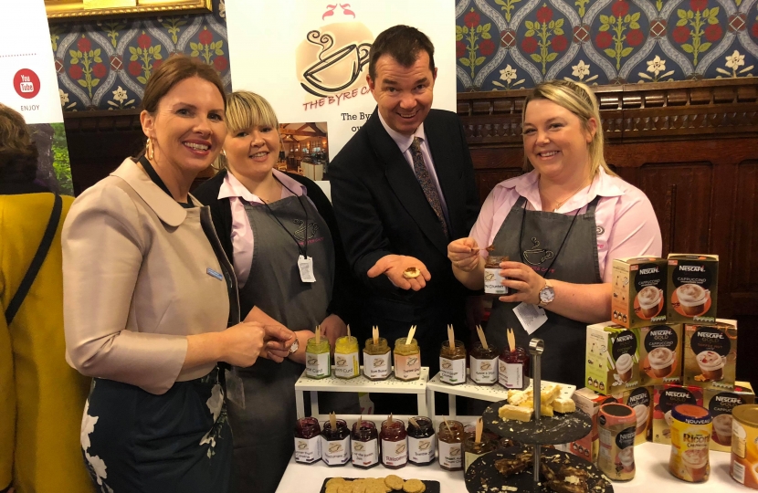 MPs welcomed along to sample some of Cumbria's offerings at Cumbria Day 