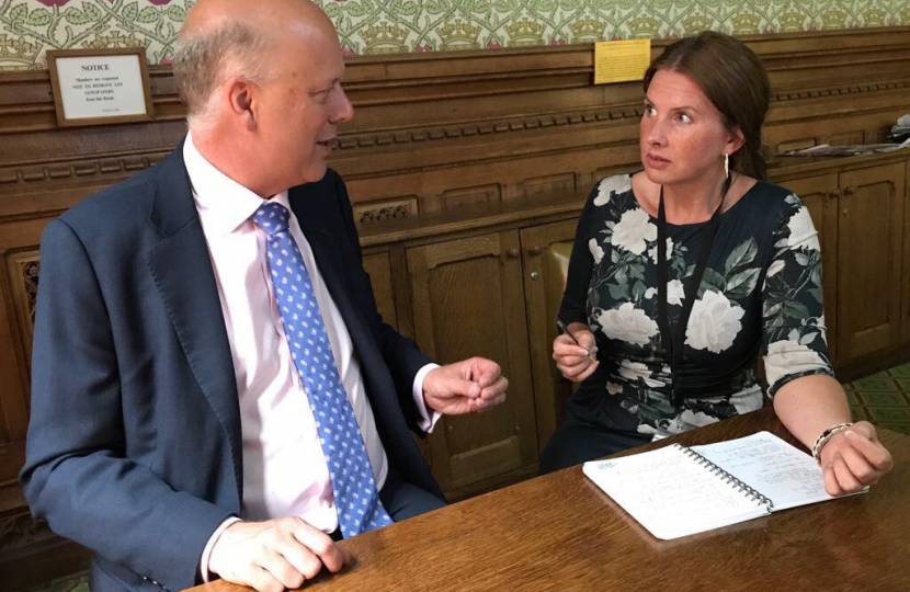 Trudy Harrison MP meets with Transport Secretary to urge for action