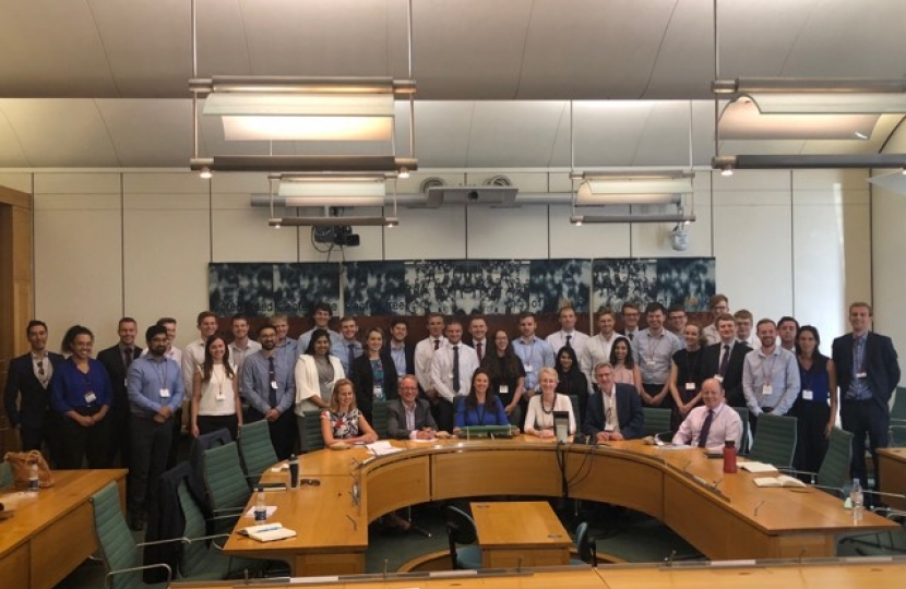 Trudy Harrison MP joins Energus Nucleargraduates for debate session
