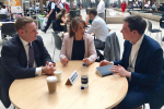 MP for Copeland Trudy Harrison meets NuGen CEO Tom Sampson and Head of Government Affairs, Alistair Evans 