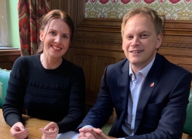 Trudy Harrison MP meets with Transport Secretary Grant Shapps